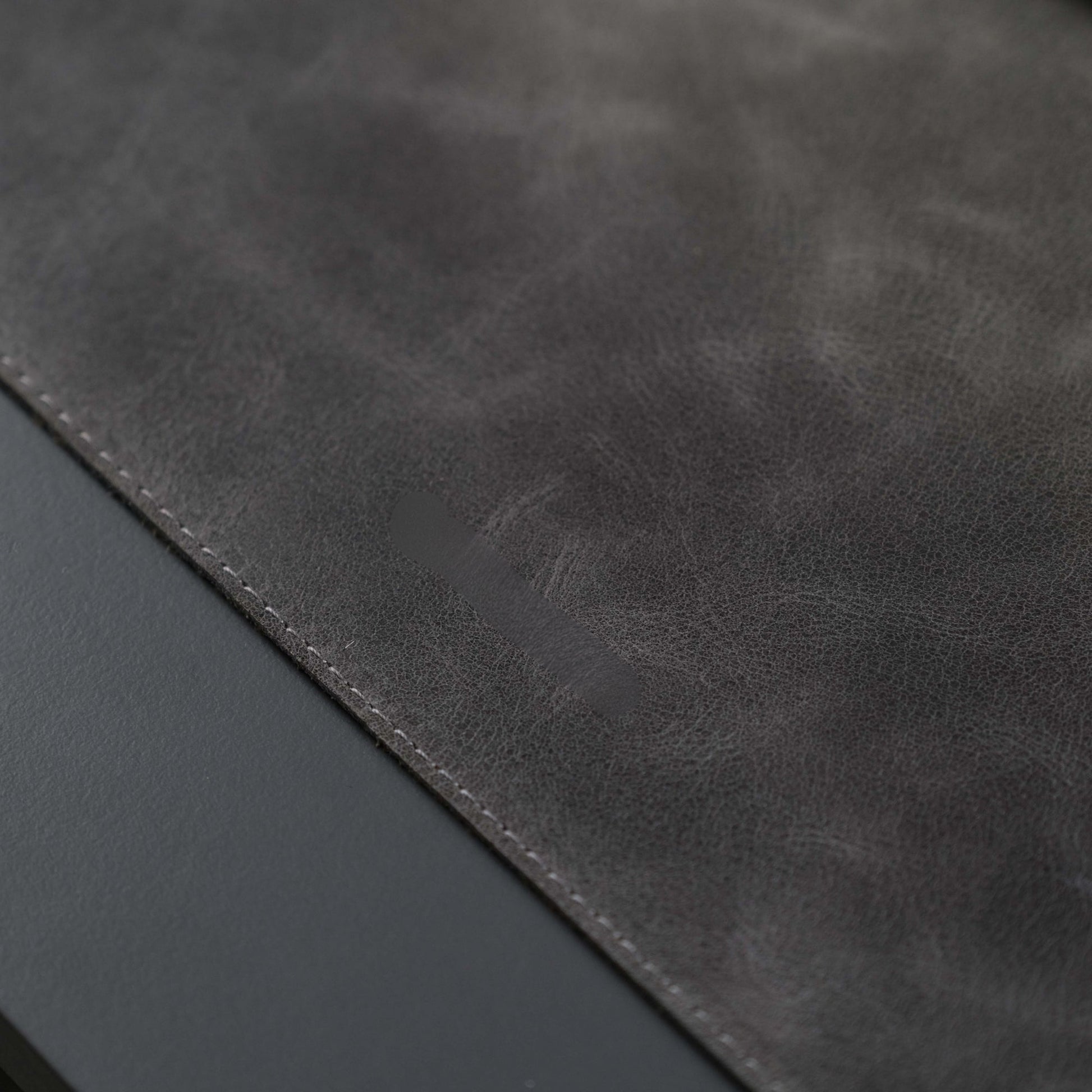 Jersey Grey Leather Desk Pad for Office and Home - Concordia Style Boutique