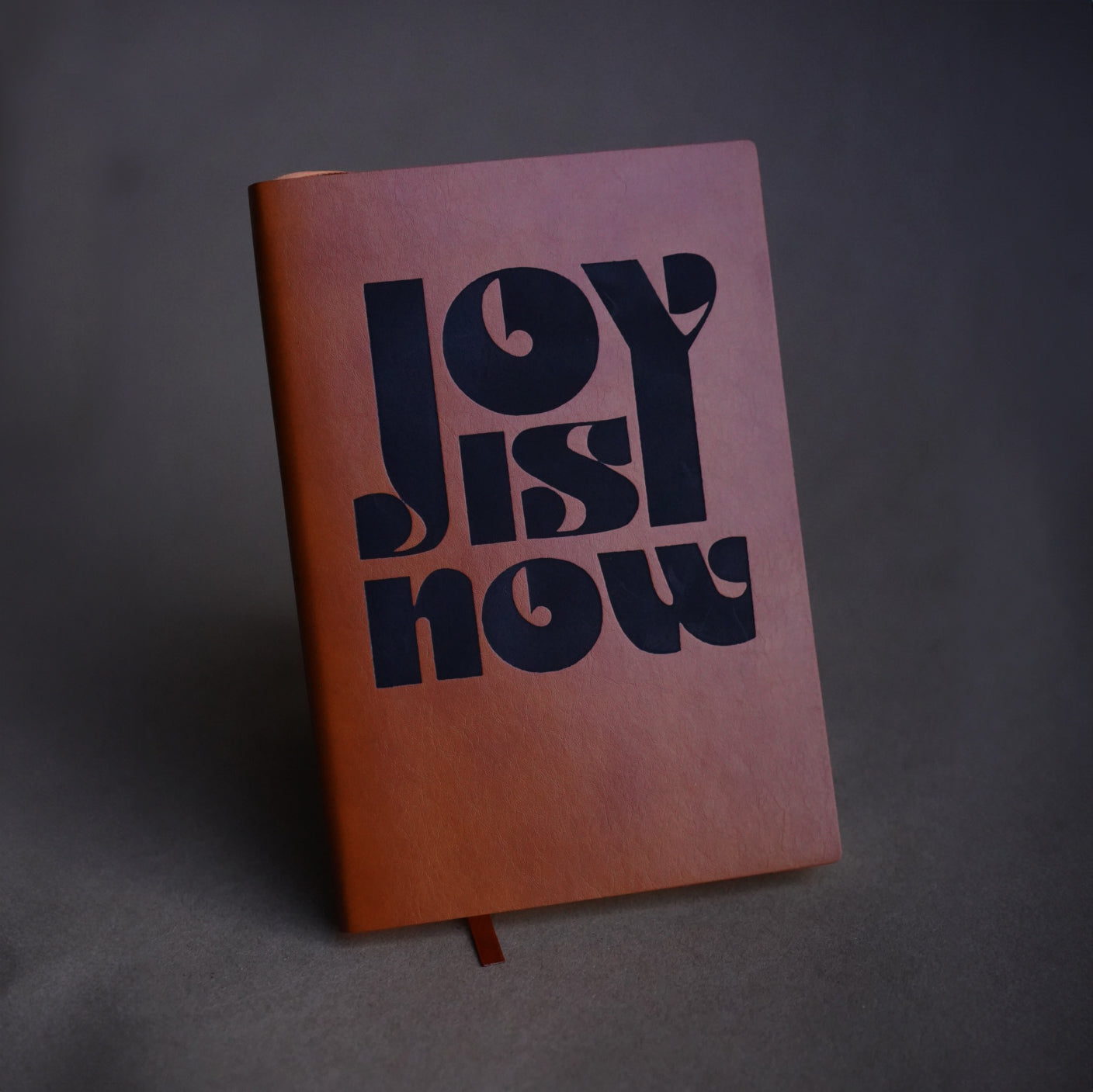 'Joy Is Now' Faux Leather Journal - Concordia Style Boutique