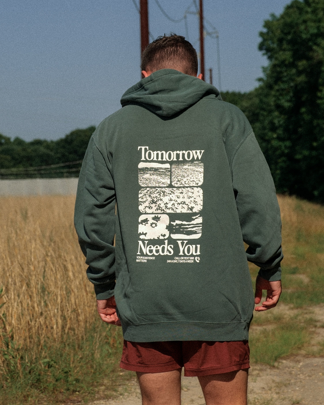 Tomorrow Needs You 988 Tee - Concordia Style Boutique