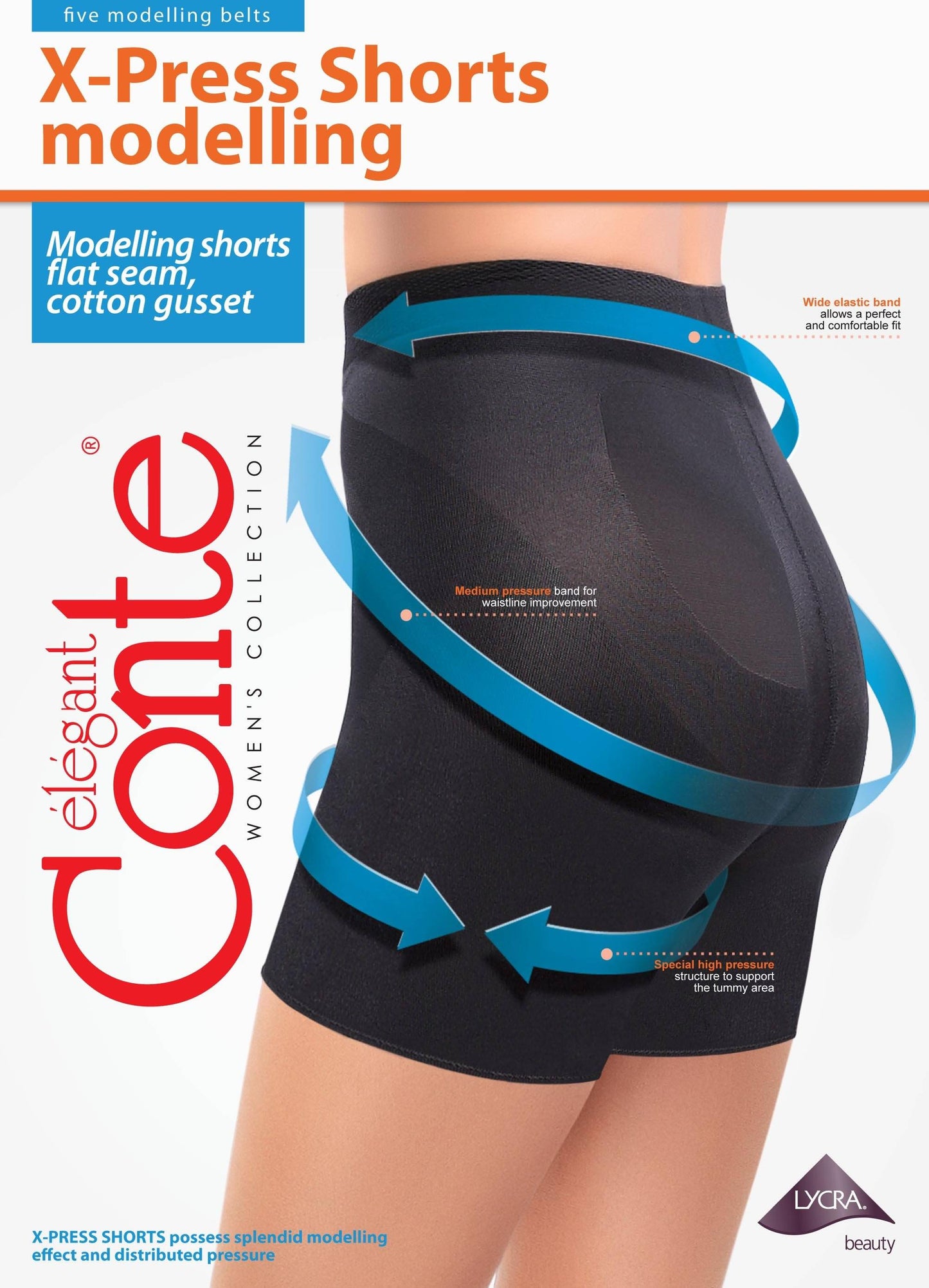 Shapewear Shorts Conte X-Press - Control Top - Concordia Style Boutique