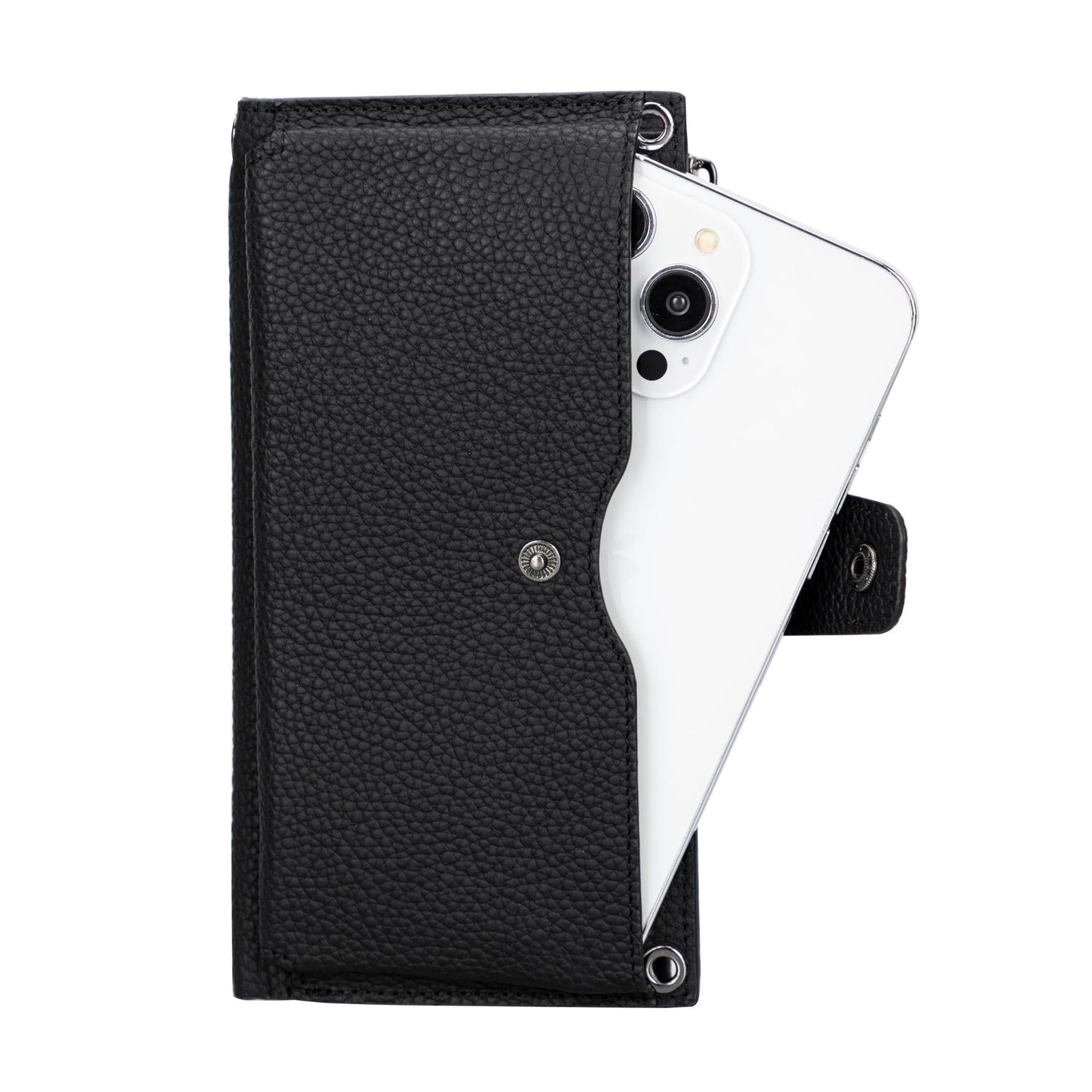 Kaycee Leather Women's Cell Phone Wallet with Strap - Concordia Style Boutique