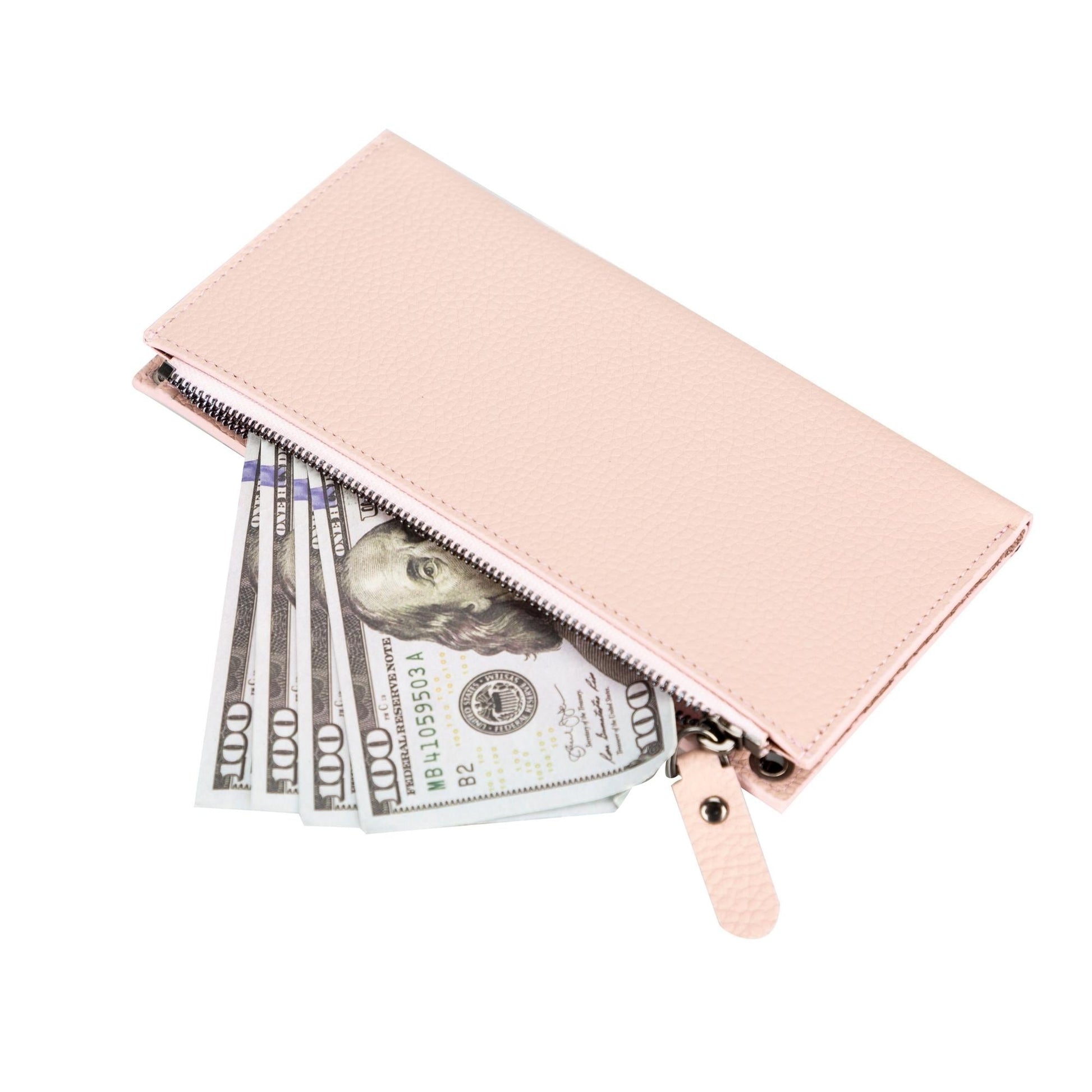 Kaycee Leather Women's Cell Phone Wallet with Strap - Concordia Style Boutique