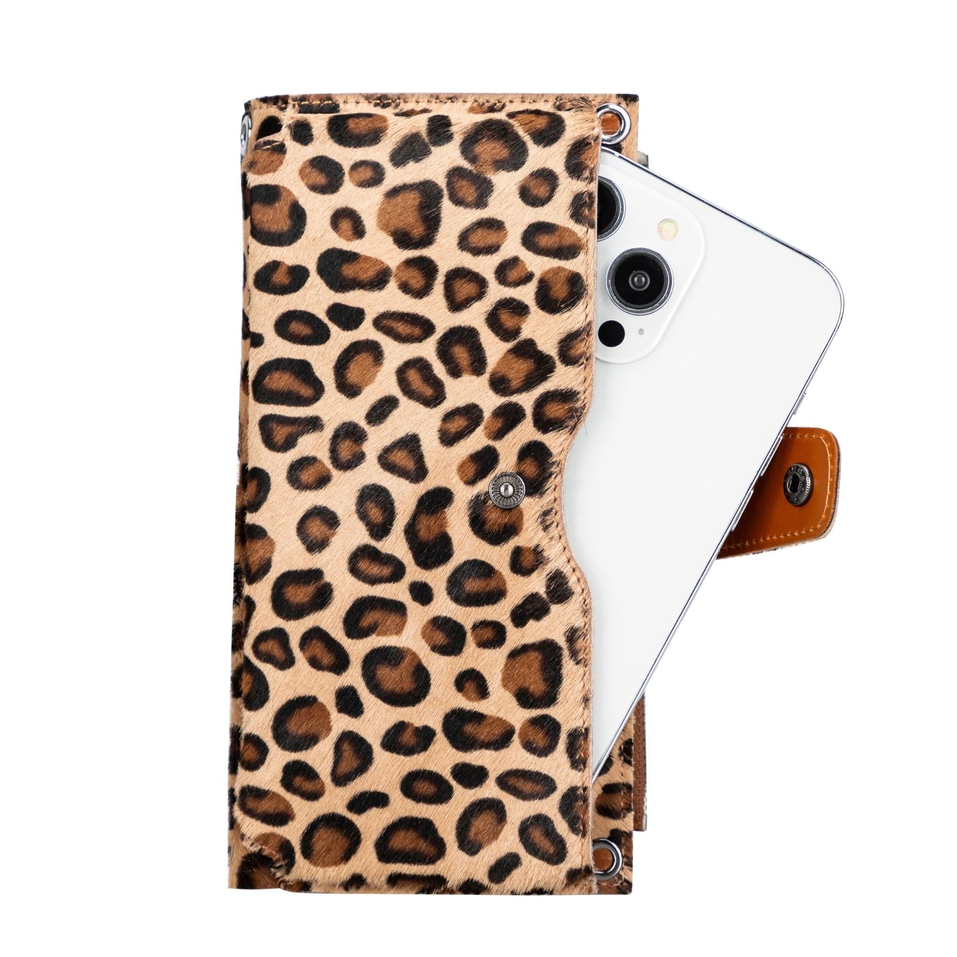Kaycee Leather Women's Cell Phone Wallet with Strap - Concordia Style Boutique