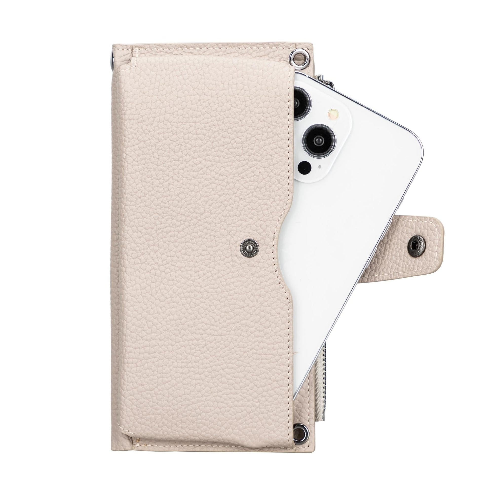 Kaycee Leather Women's Cell Phone Wallet with Strap - Concordia Style Boutique