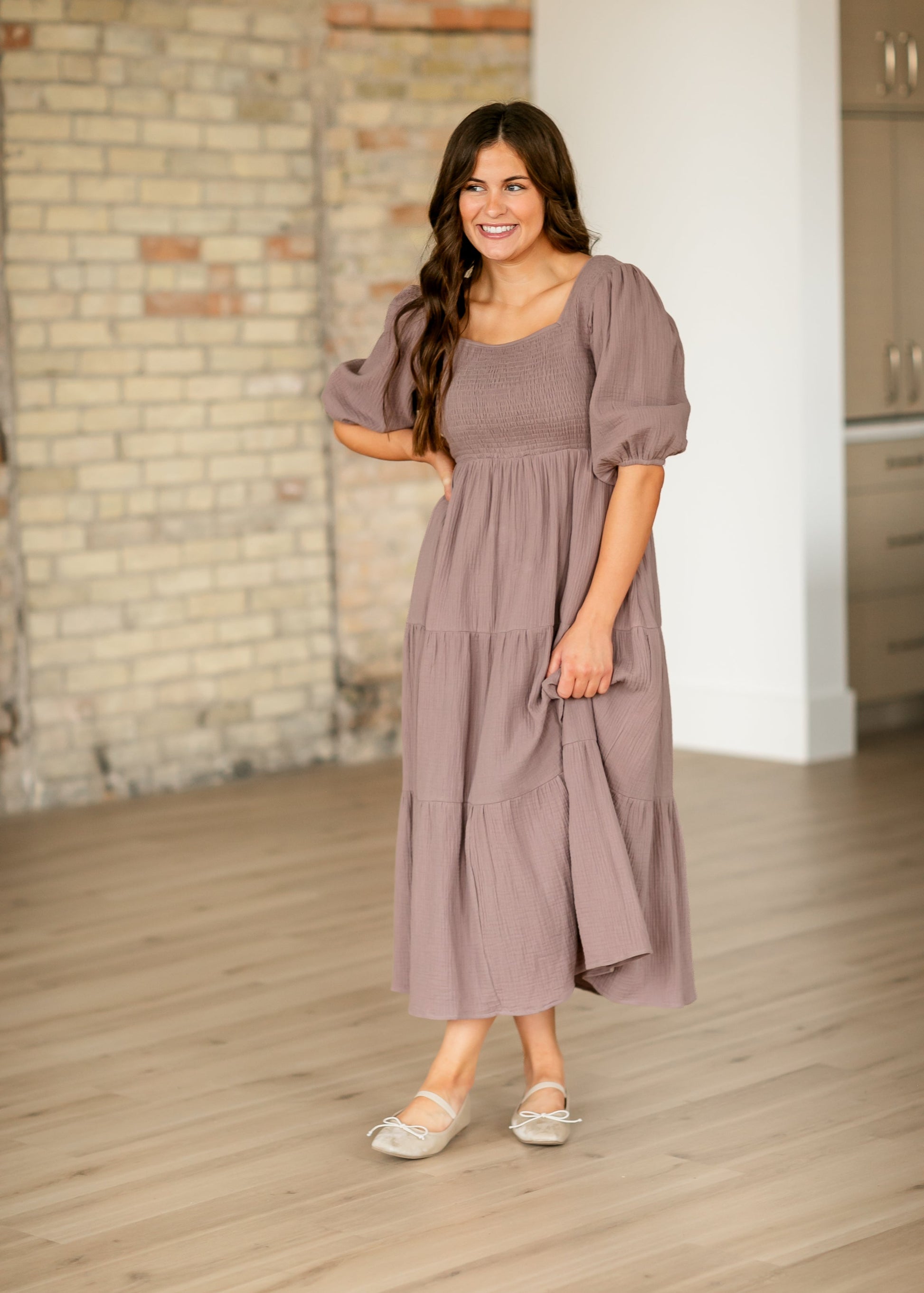 Kayleen Gauze Maxi Dress - Concordia Style Boutique