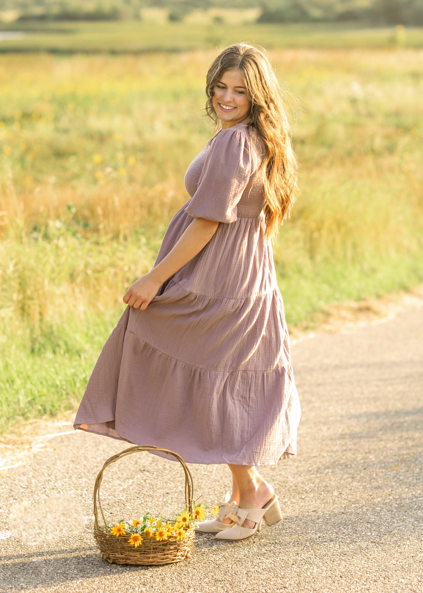 Kayleen Gauze Maxi Dress - Concordia Style Boutique