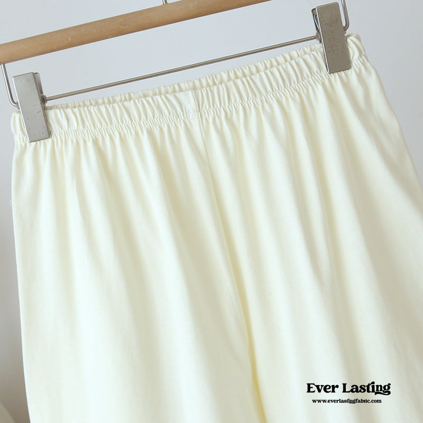 Key Lime Cotton Short Sleeves and Shorts Pajama Set / Yellow