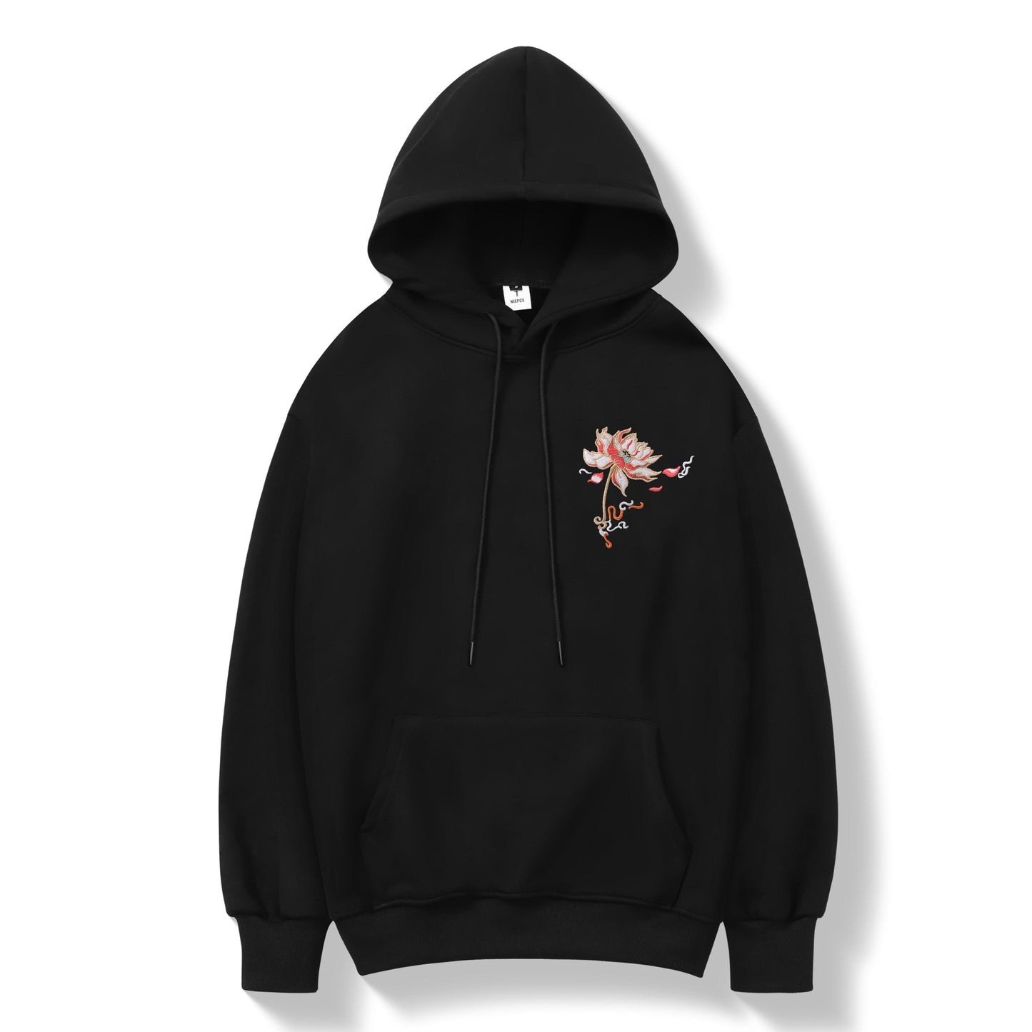 KH9010 Blue Phoenix Embroidery Hoodie