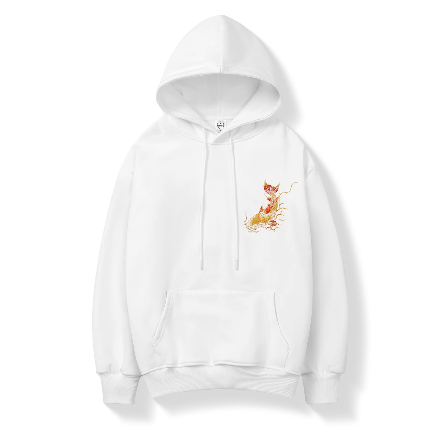 KH9013 Golden Koi Fish Embroidery Hoodie
