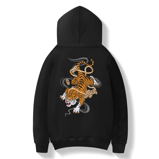 KH9017 Rich Tiger Embroidery Hoodie
