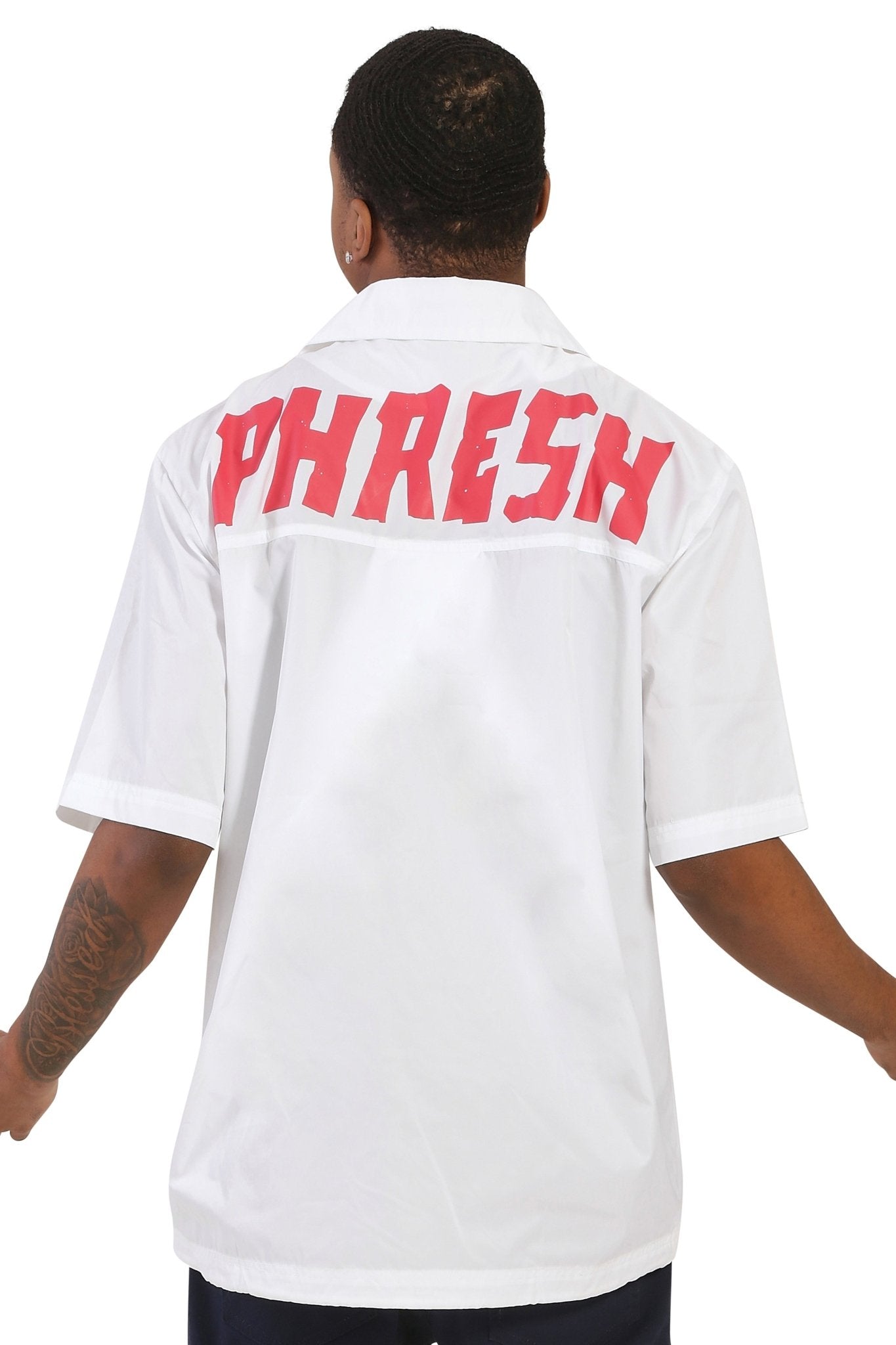 DE BLANC Men's premium nylon shortsleeve coach jacket - Concordia Style Boutique