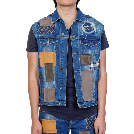 Rapose Premium Washed Denim Vest - Concordia Style Boutique