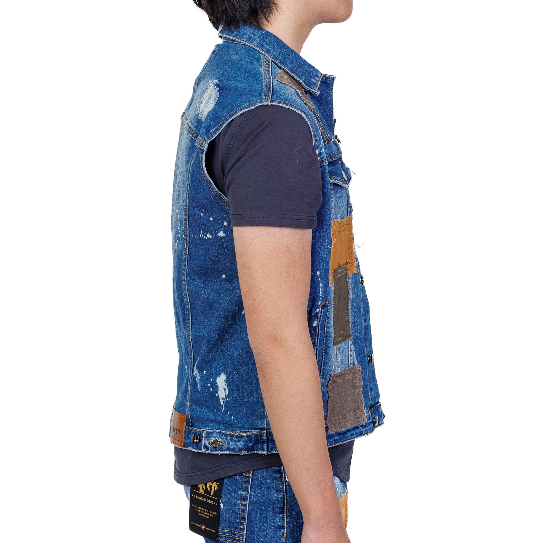 Rapose Premium Washed Denim Vest - Concordia Style Boutique