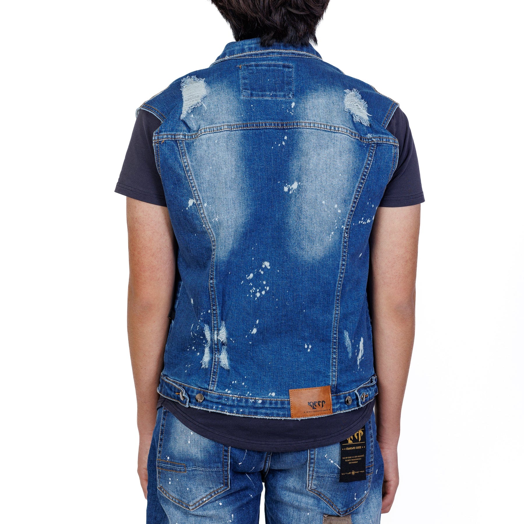 Rapose Premium Washed Denim Vest - Concordia Style Boutique