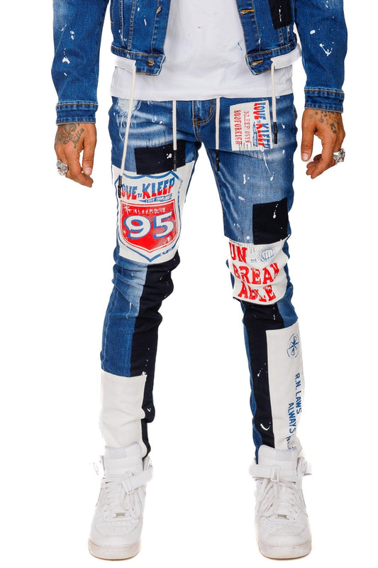 Lotus Washed Skinny Denim Pants - Concordia Style Boutique