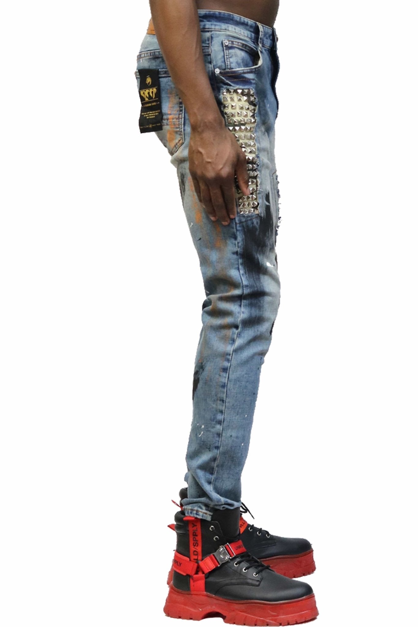 Pike Washed Skinny Denim Pants - Concordia Style Boutique