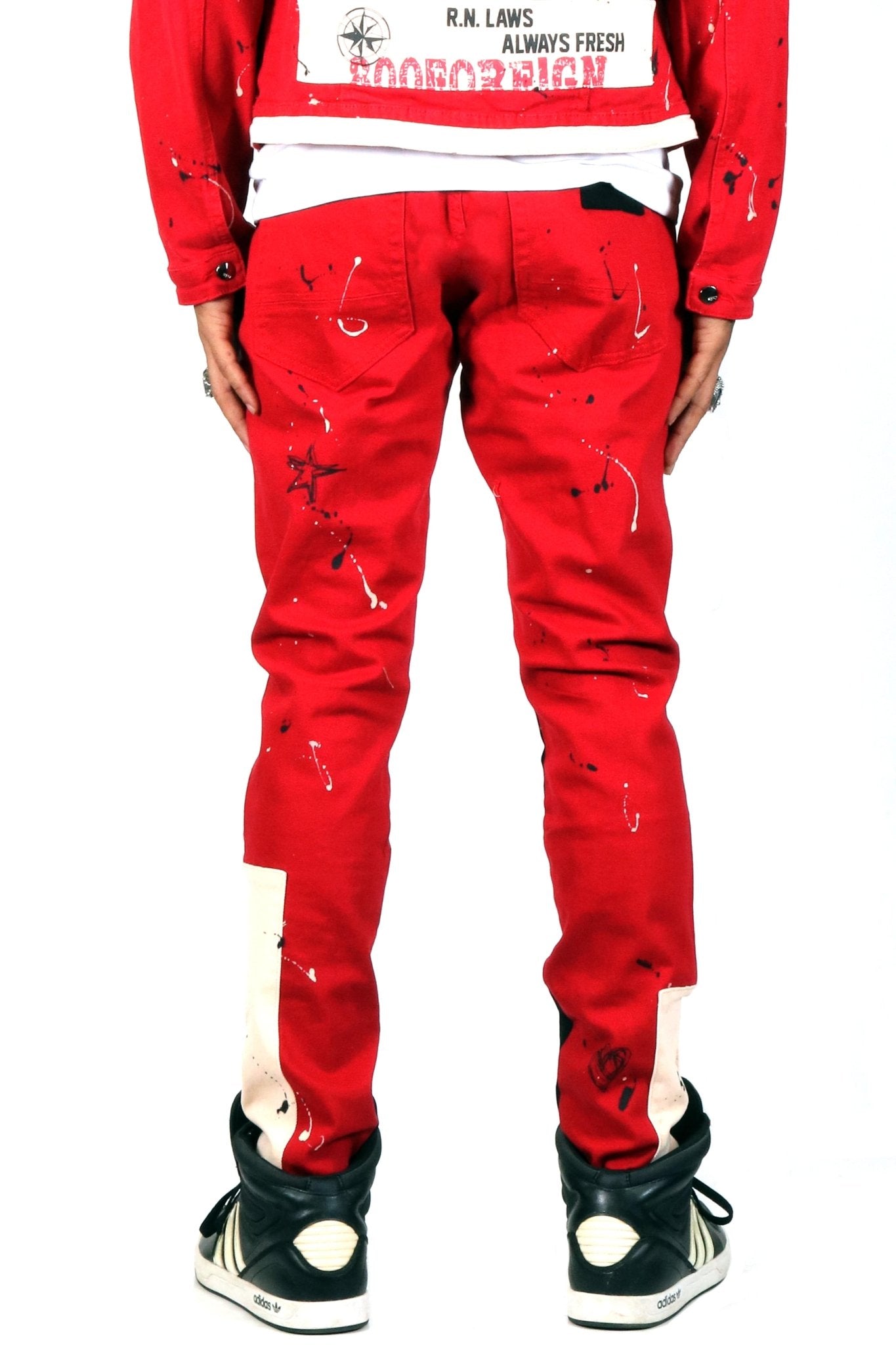 Poppy Washed Skinny Twill Pants - Concordia Style Boutique