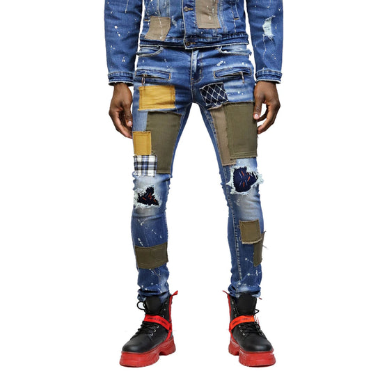 Rapose Premium Washed Skinny Denim Pants - Concordia Style Boutique