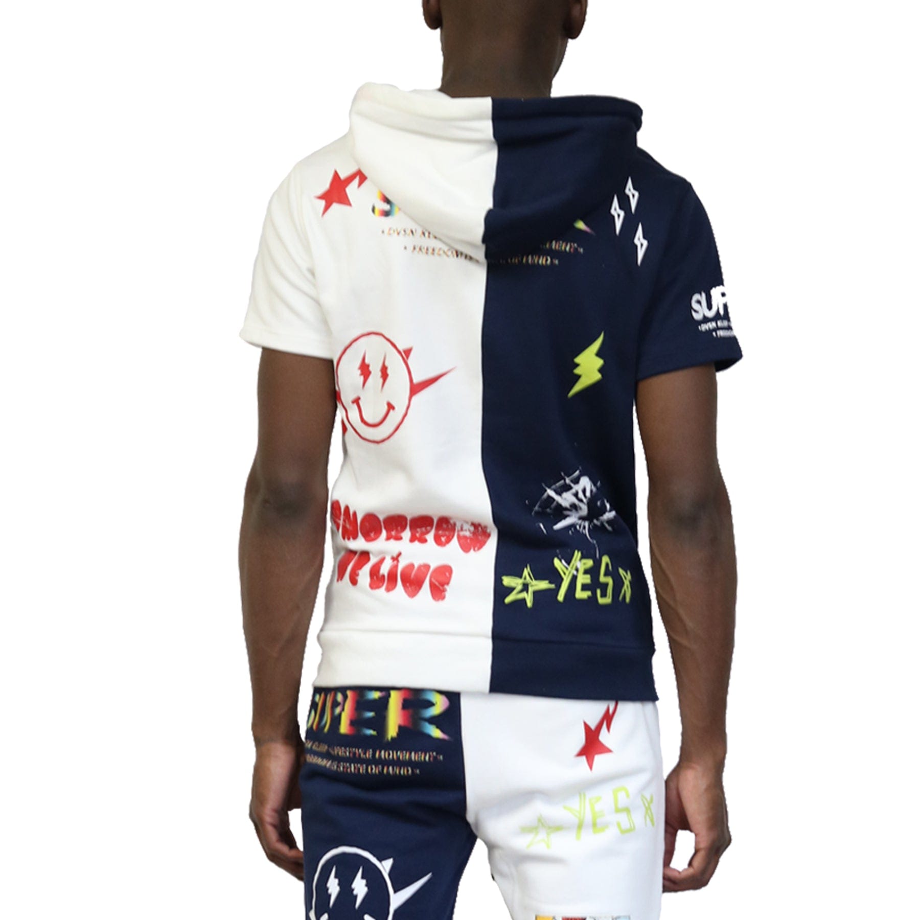 Juno Split Pullover Short Sleeve Hoodie - Concordia Style Boutique