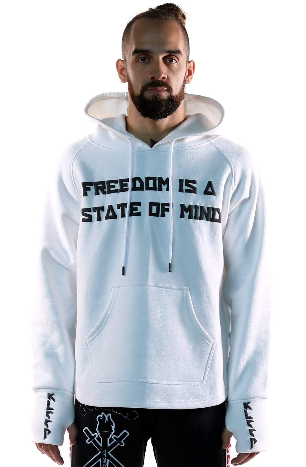 Premium cotton brushed fleece pullover hoodie. - Concordia Style Boutique