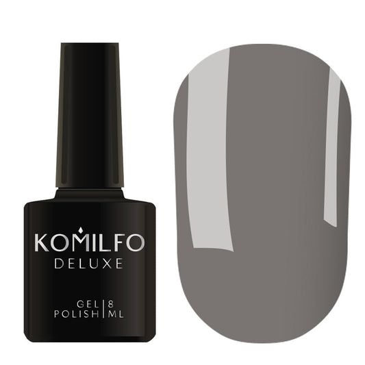 GEL POLISH KOMILFO DELUXE SERIES DUSK COLLECTION D292 (LIGHT GRAY, ENAMEL), 8 ML 111292
