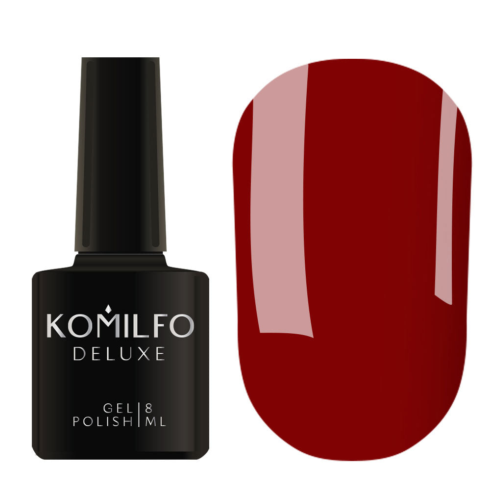 GEL POLISH KOMILFO DELUXE SERIES D311 (TERRACOTTA, ENAMEL), 8 ML 111311