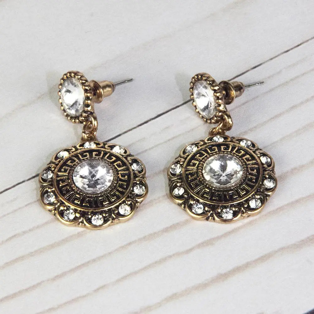 Bloom Earrings-Clear - Concordia Style Boutique