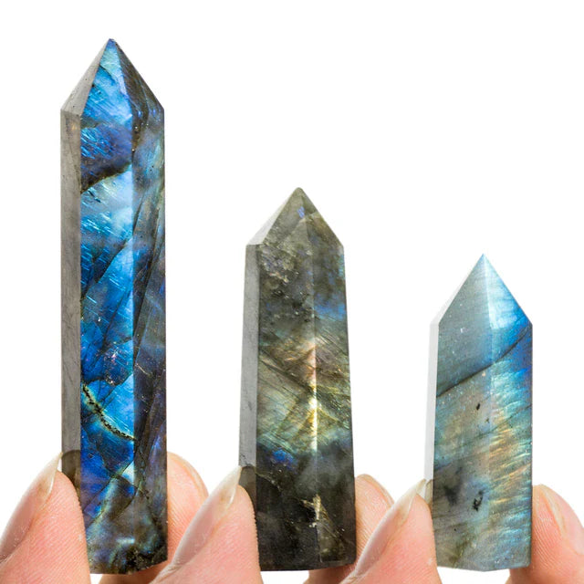 Mystic & Transformation Labradorite Crystal Tower