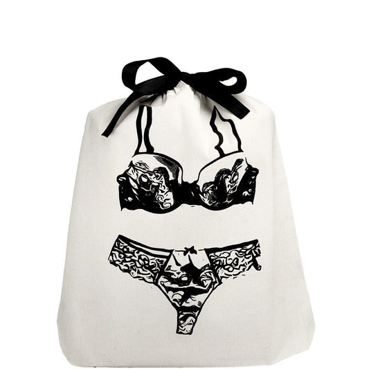 Lace Lingerie Travel Bag, Cream - Concordia Style Boutique