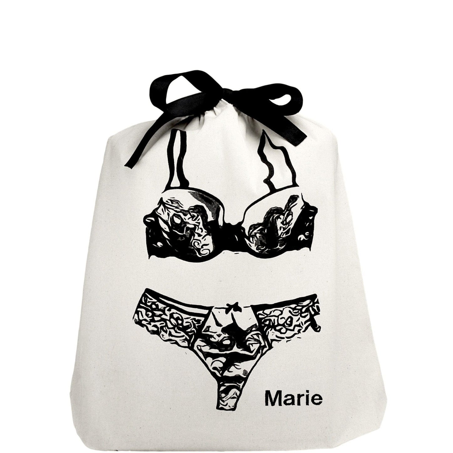 Lace Lingerie Travel Bag, Cream - Concordia Style Boutique