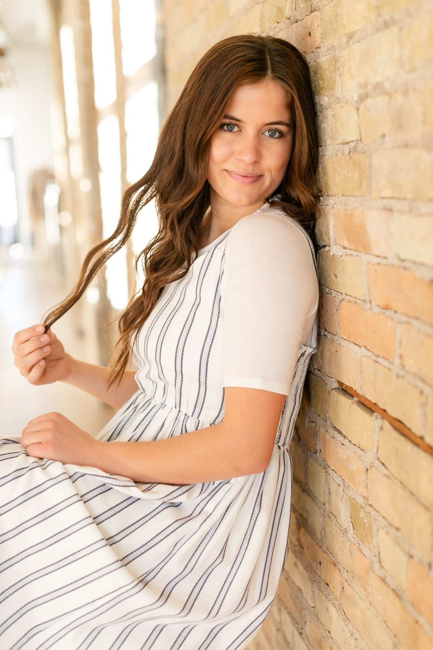 Laken Striped Midi Dress - Concordia Style Boutique