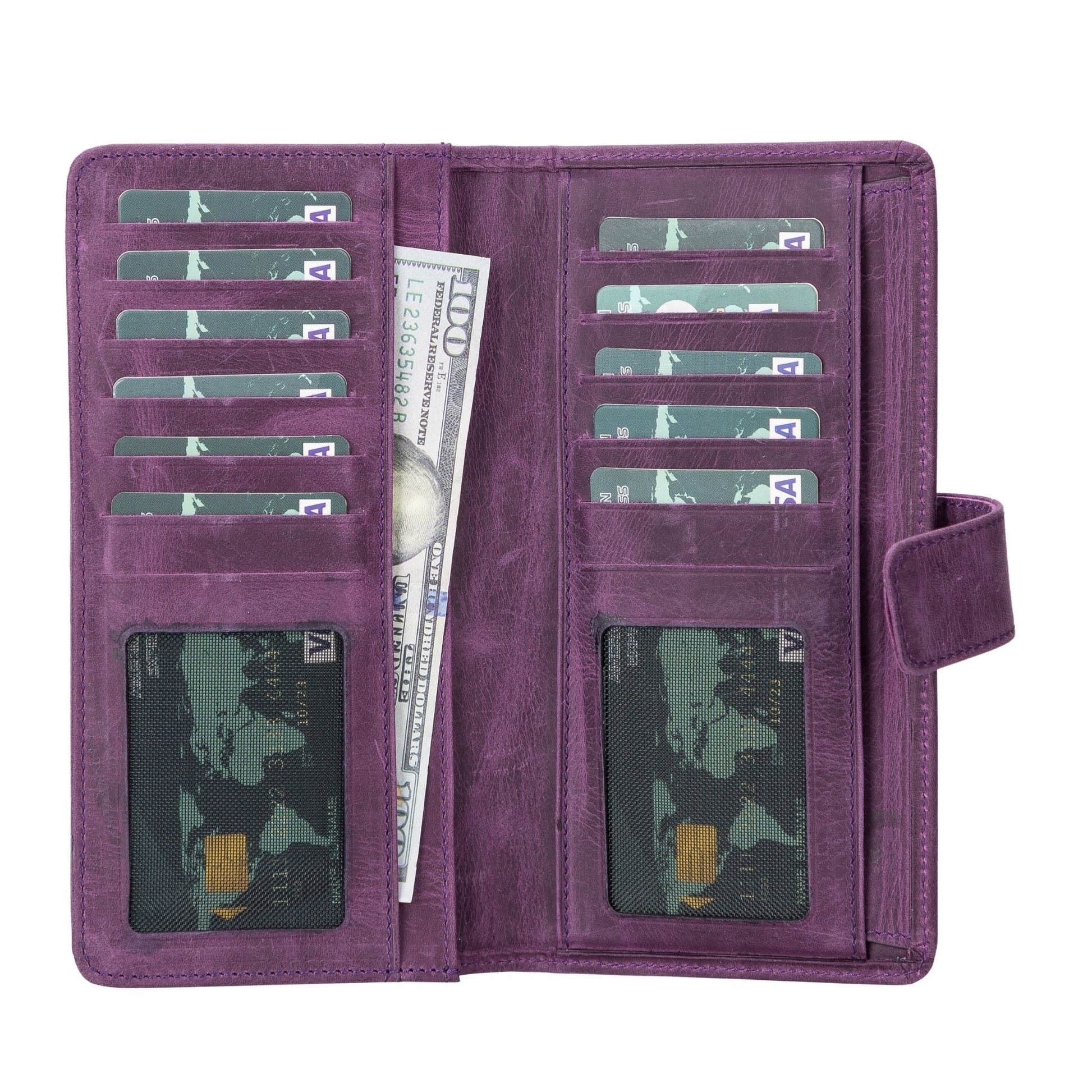 Lander Leather Phone Wallet and Multiple Card Holder for Women - Concordia Style Boutique
