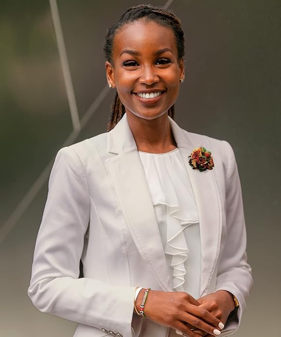 Vittorio Vico Unisex Kente Satin Flower Lapel Pin