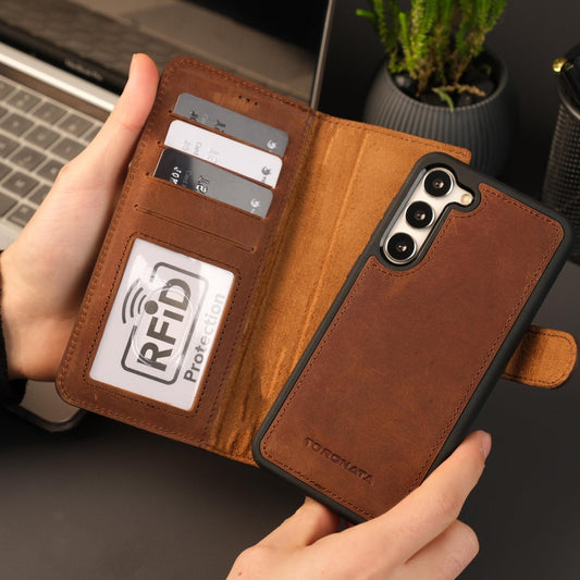 Leather Samsung Galaxy S25 Plus Wallet Case | Buffalo - Concordia Style Boutique