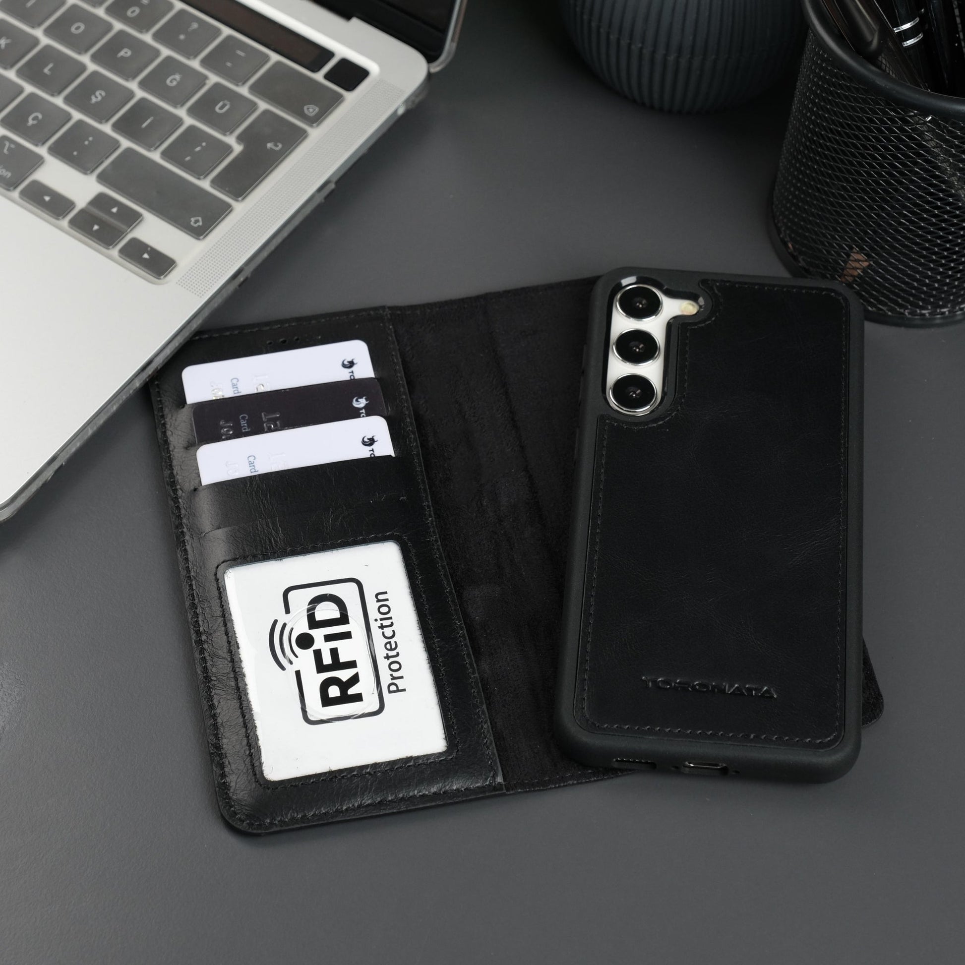 Leather Samsung Galaxy S25 Plus Wallet Case | Buffalo - Concordia Style Boutique