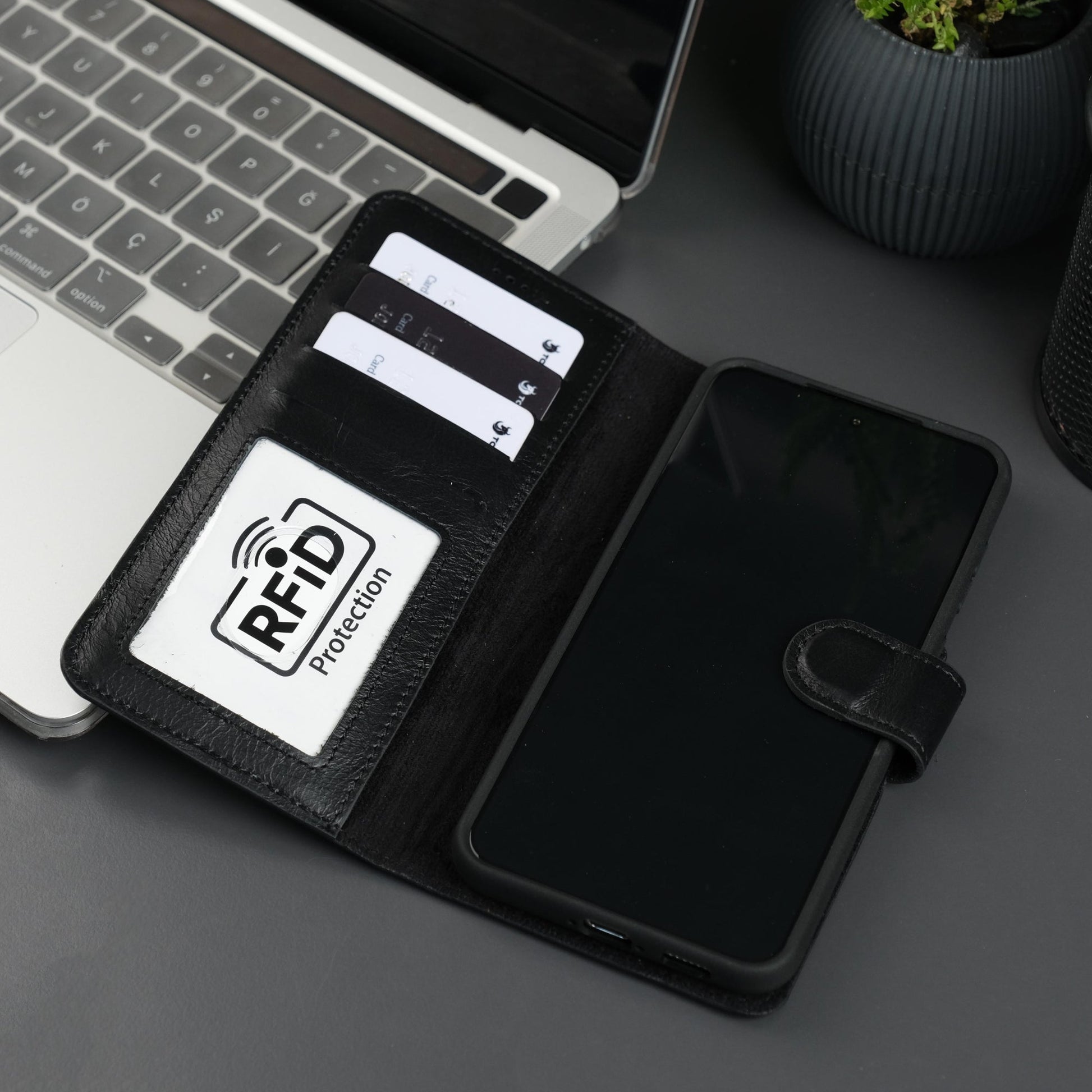 Leather Samsung Galaxy S25 Plus Wallet Case | Buffalo - Concordia Style Boutique