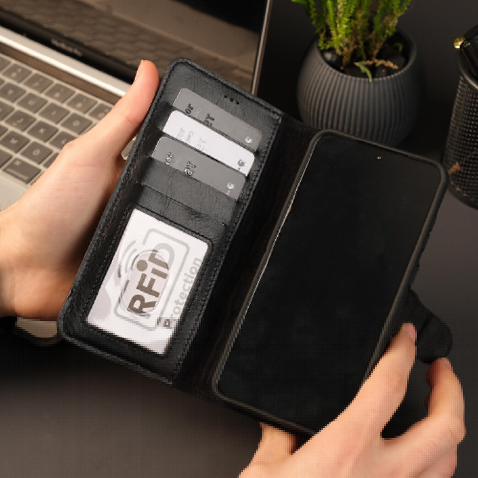 Leather Samsung Galaxy S25 Plus Wallet Case | Buffalo - Concordia Style Boutique