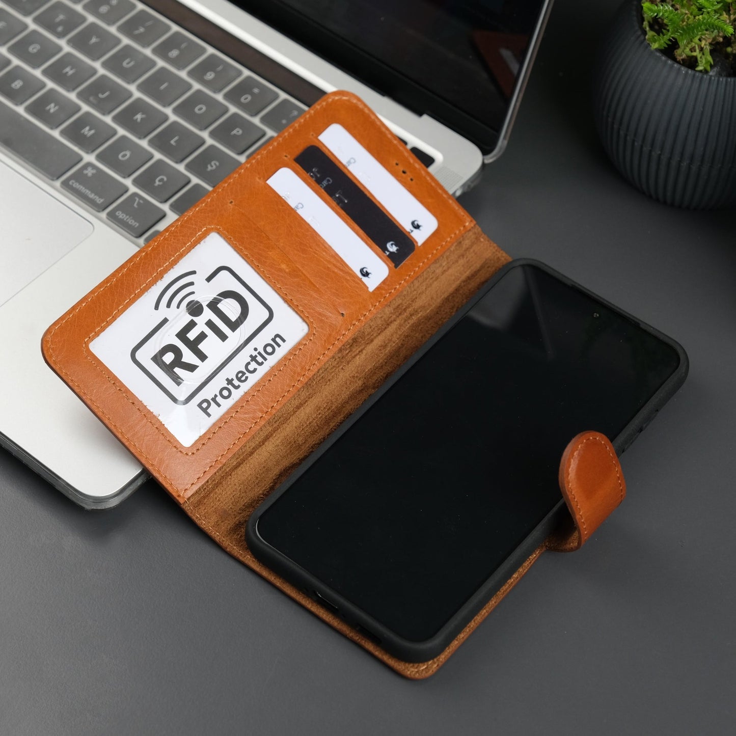 Leather Samsung Galaxy S25 Plus Wallet Case | Buffalo - Concordia Style Boutique