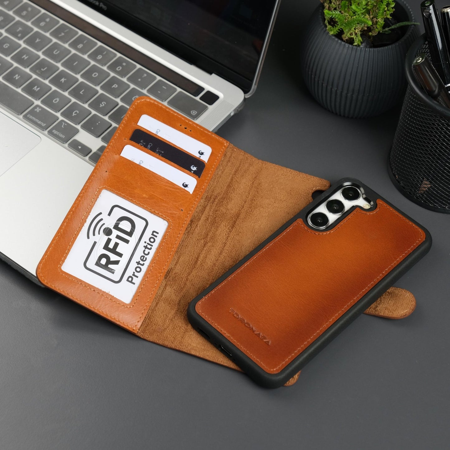 Leather Samsung Galaxy S25 Plus Wallet Case | Buffalo - Concordia Style Boutique
