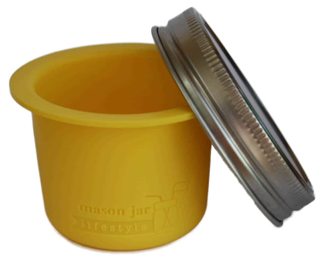 Mason Jar Divider Cup for Salads, Dips, and Snacks - Concordia Style Boutique