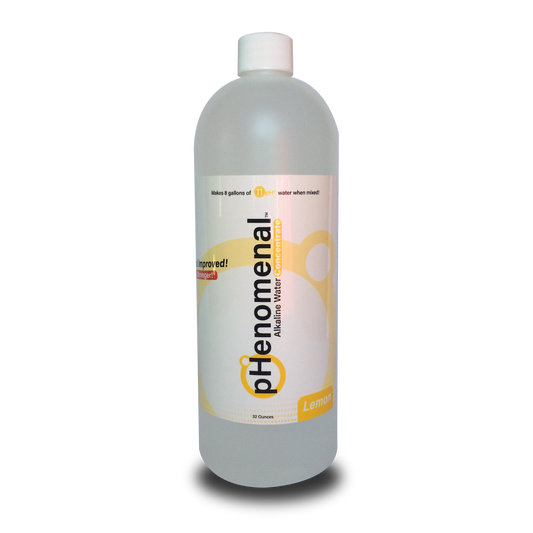 pHenomenal Water Lemon Flavor 32 Oz Concentrate - Makes 8 Gallons - Concordia Style Boutique
