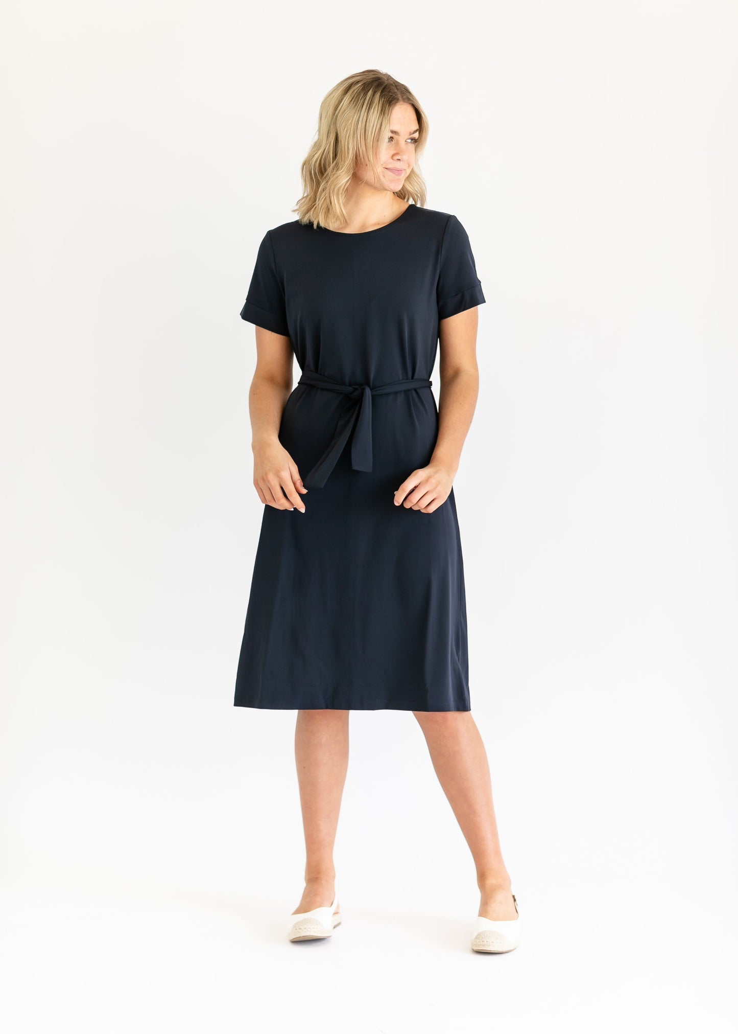 Lennox Classic Midi Dress - Concordia Style Boutique