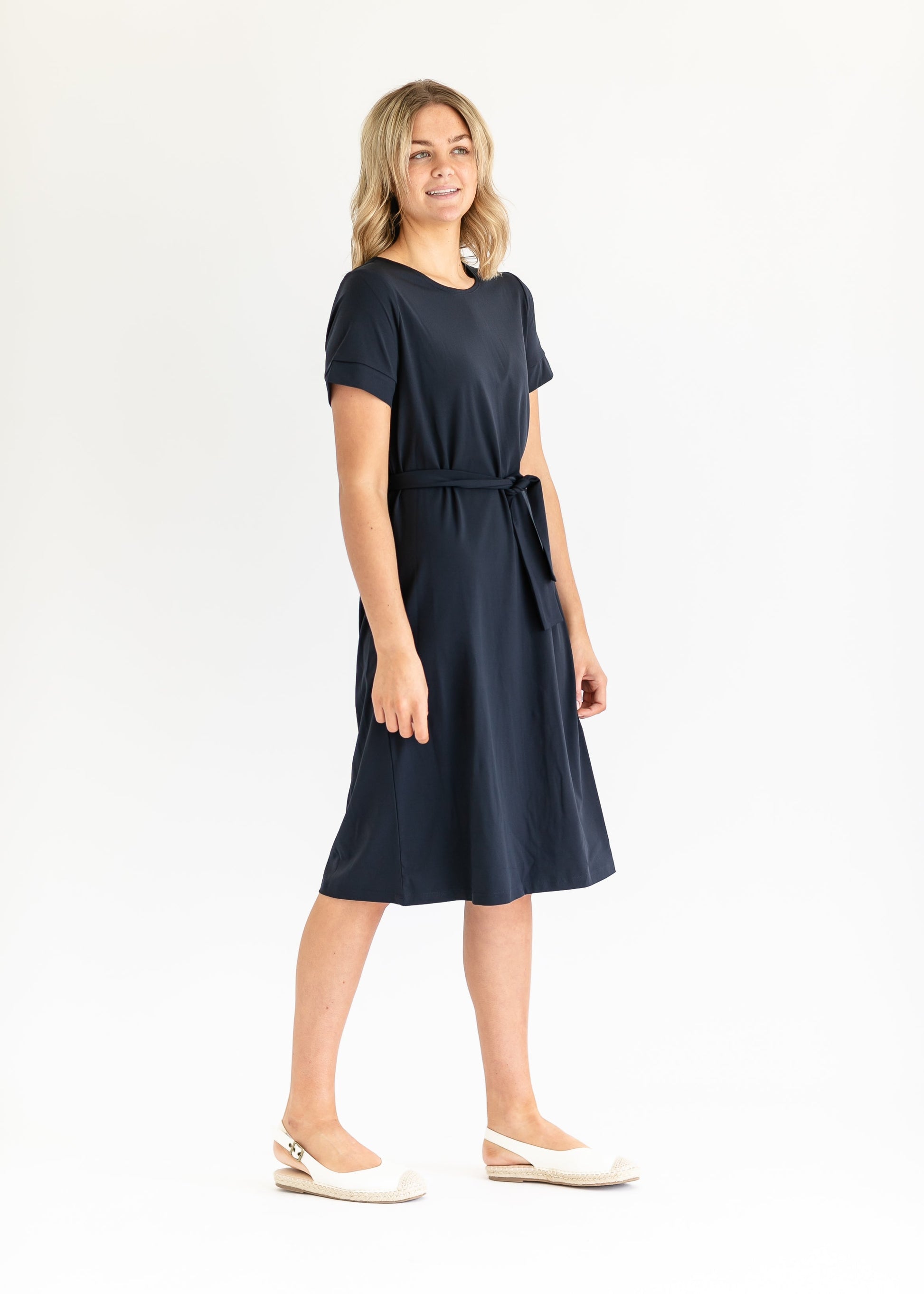 Lennox Classic Midi Dress - Concordia Style Boutique