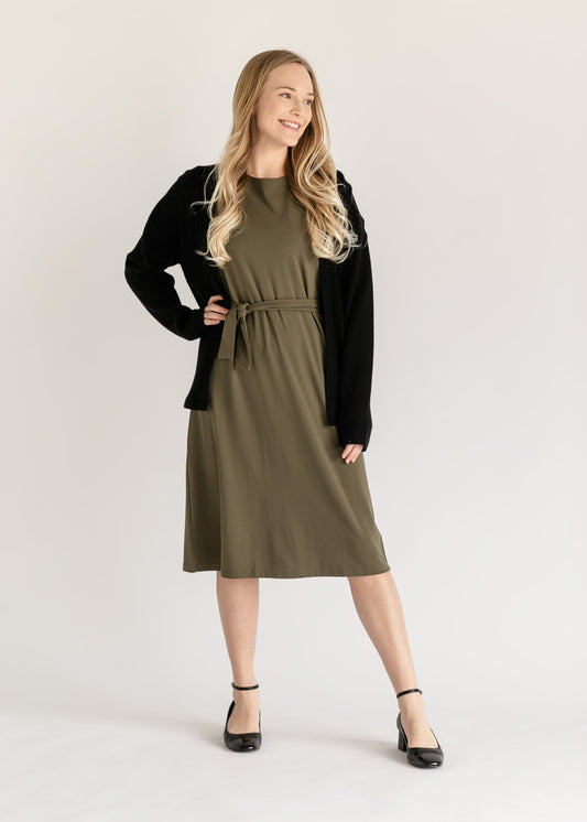 Lennox Classic Midi Dress - Concordia Style Boutique
