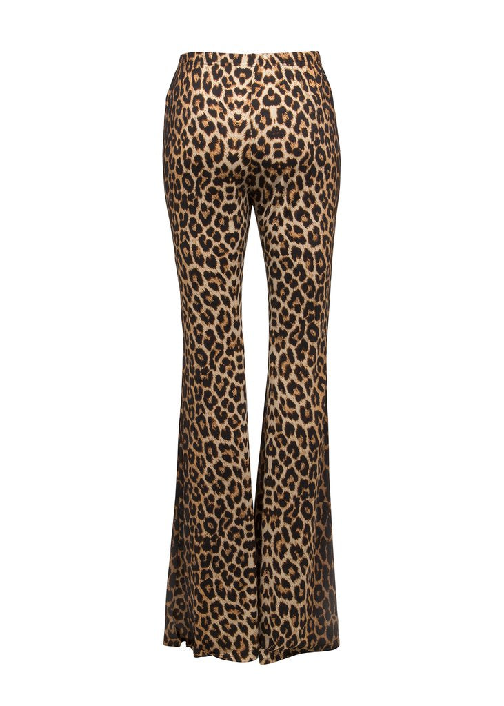 Wild Ride Leopard Bell Bottom Pants - Concordia Style Boutique