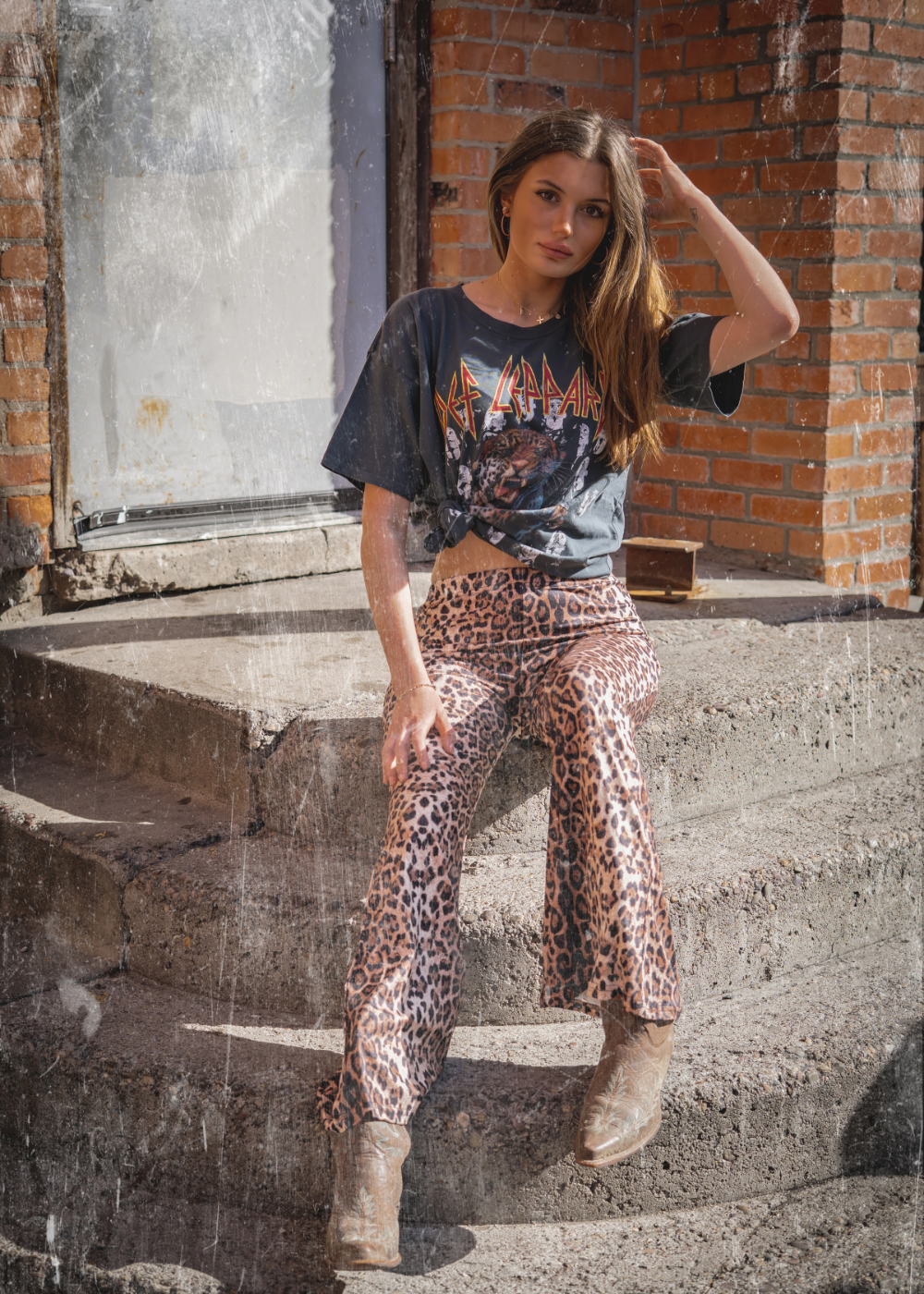 You Are Wild Leopard Print Flare Pants Bell Bottoms - Concordia Style Boutique