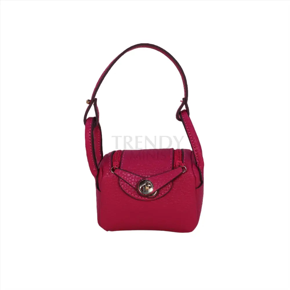 Lindy Dual Handle Iconic Inspired Handbag Charm Case - Concordia Style Boutique