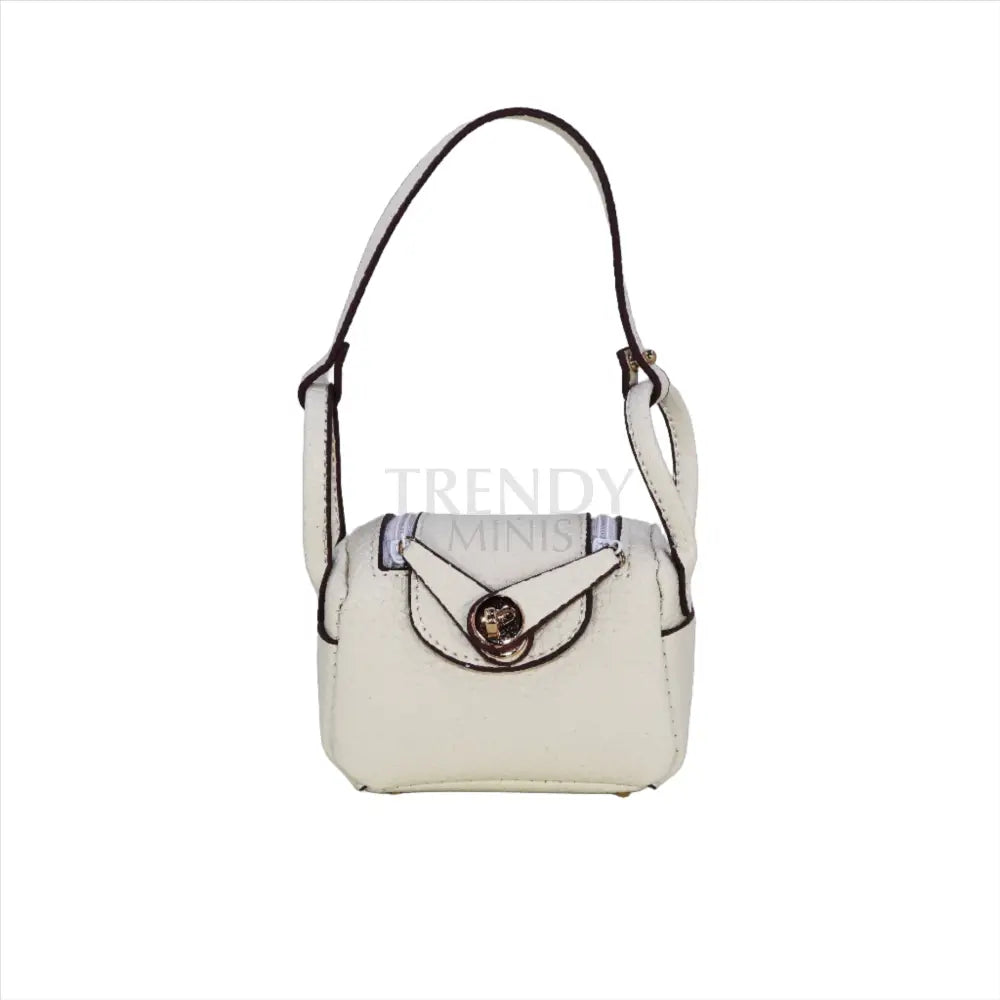 Lindy Dual Handle Iconic Inspired Handbag Charm Case - Concordia Style Boutique