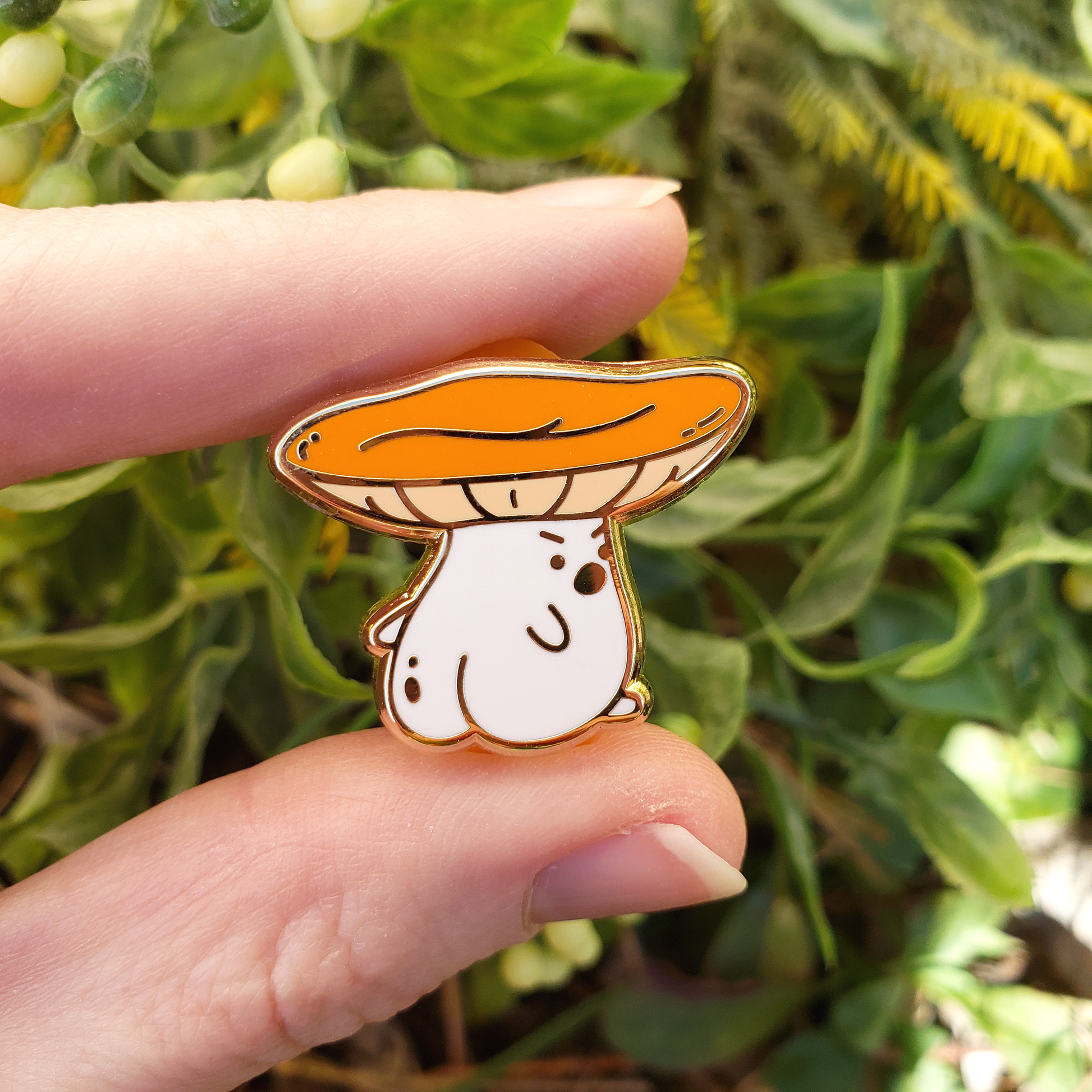 Little Mush Friend- Hard Enamel Pin - Concordia Style Boutique