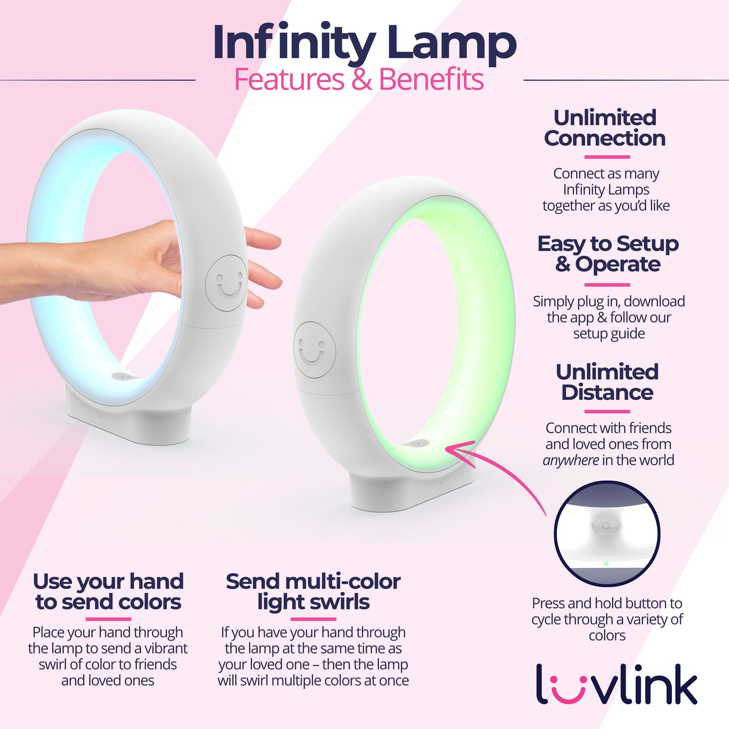Infinity Lamp - Concordia Style Boutique